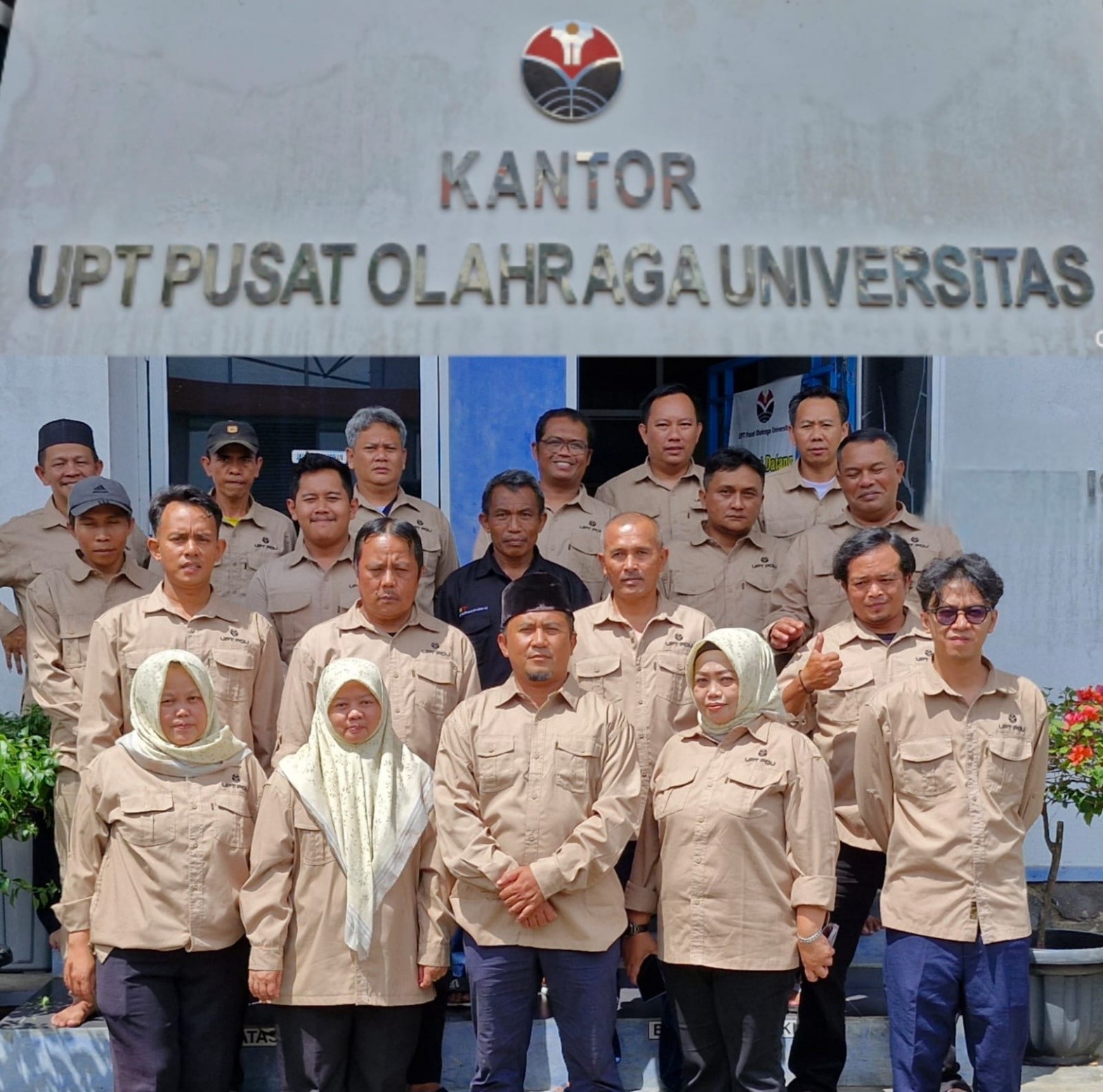Persiapan Karyawan UPT Pusat Olahraga Universitas Menuju Silaturahmi Idul Fitri di Universitas Pendidikan Indonesia